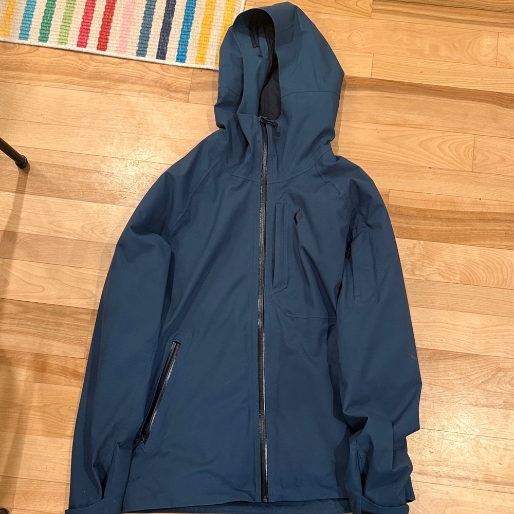 Black Diamond Men's Navy Ski Coat